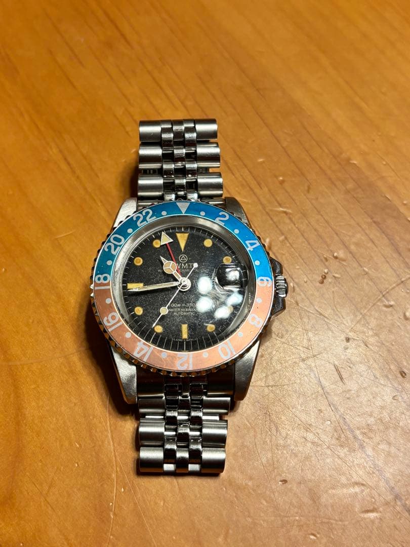 WMT Watch Sanford MKII ペプシベゼル　エイジド加工