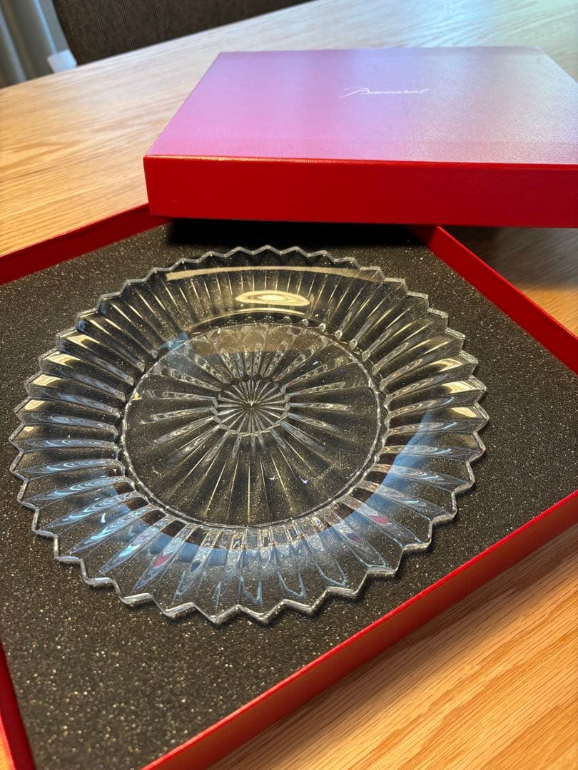 バカラ　プレート直径約20cm