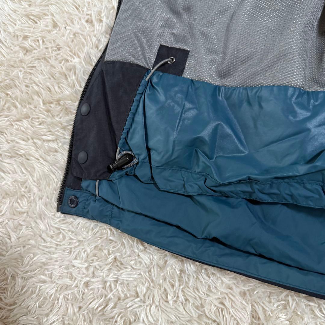 ✨mont-bell✨シャルモパーカ ブラック黒 フード収納可能 M　モンベル