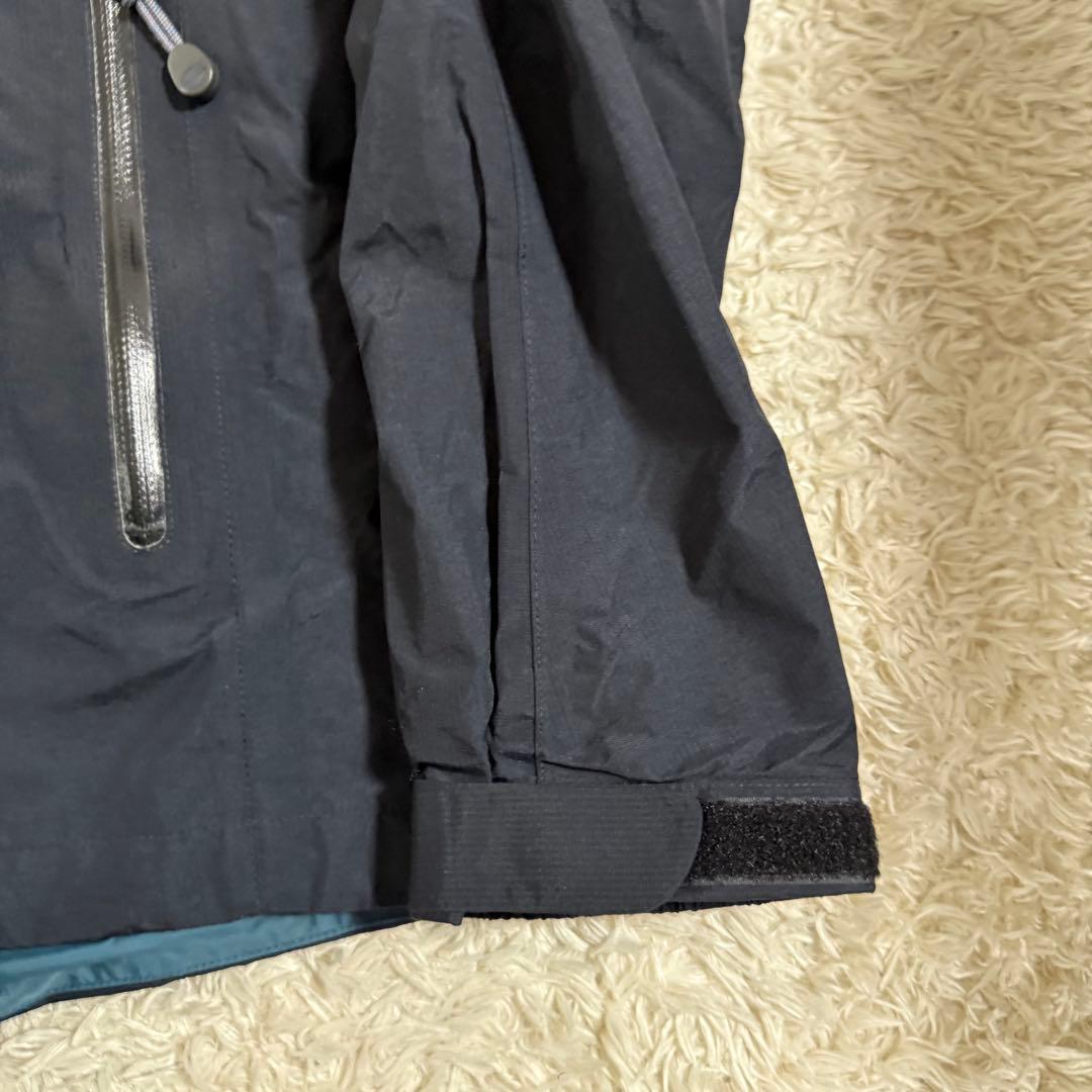 ✨mont-bell✨シャルモパーカ ブラック黒 フード収納可能 M　モンベル