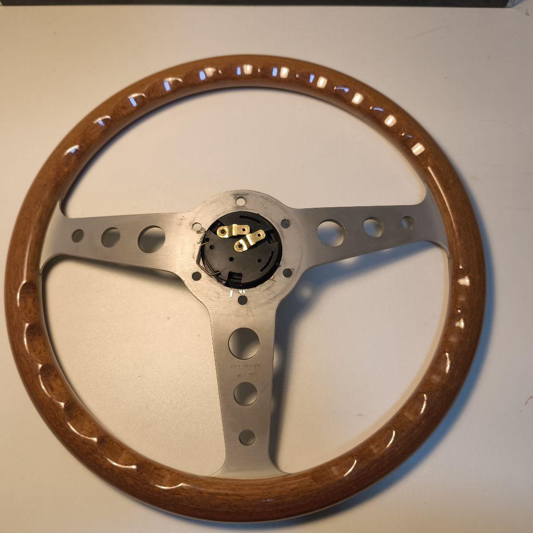 momo INDY ステアリングホイール 3スポーク 1990年製 34CM