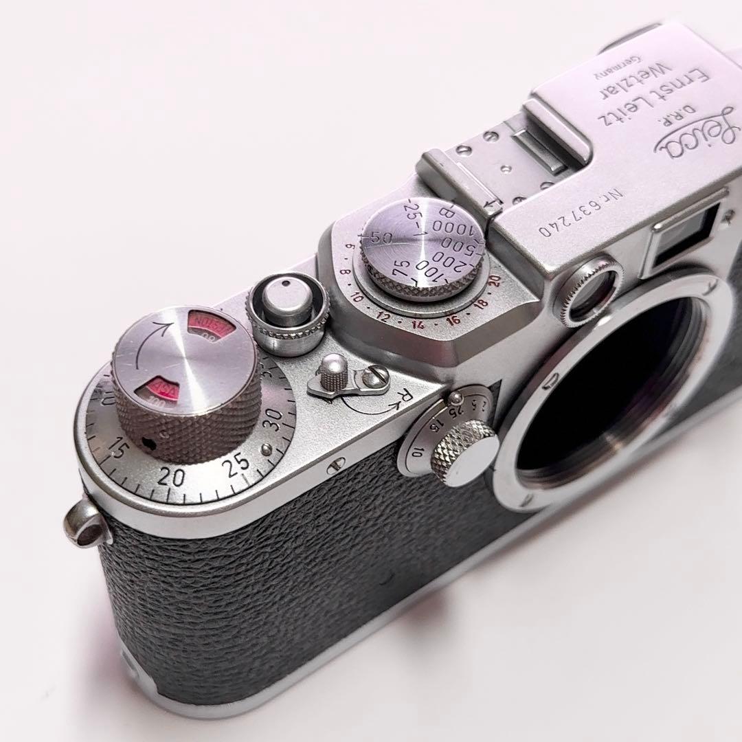 【ご予約品】ライカ Ⅲf（レッドダイヤル）Leica Leitz バルナック3f