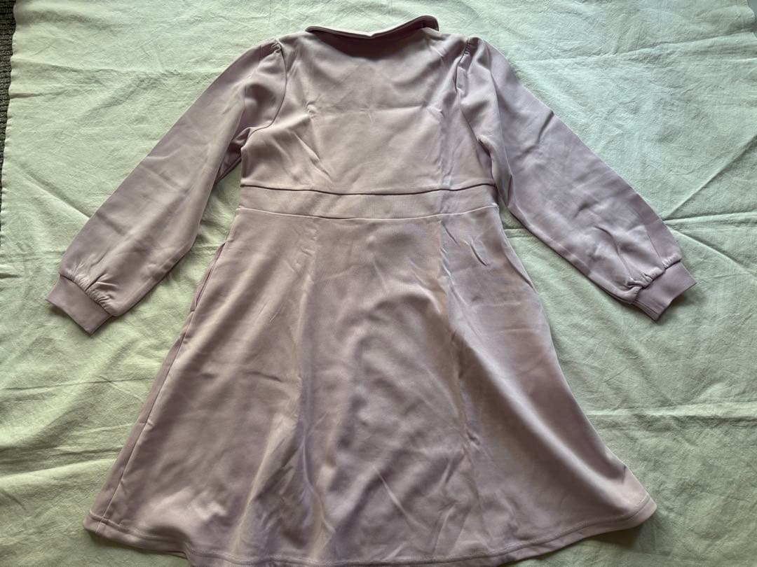 【新品未使用】mezzo pianoジップワンピース 140cm chacott