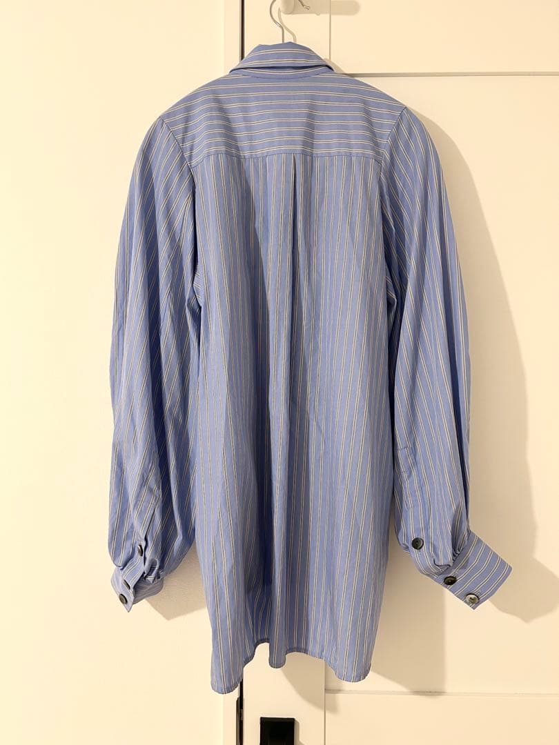 トップス ENFOLD VOLUME-SLEEVE BASIC SHIRT