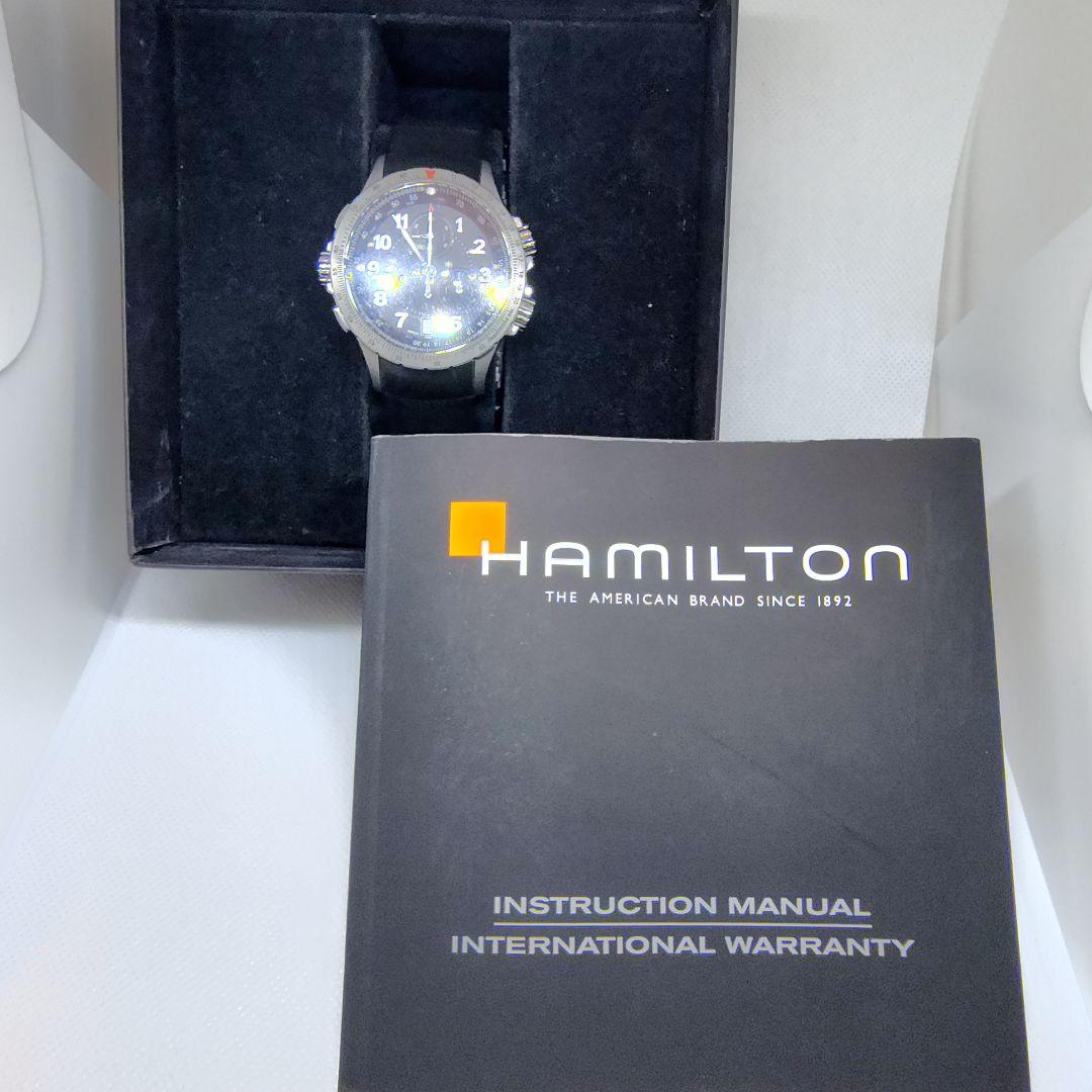 ハミルトン Hamilton 　カーキ ETO クロノグラフ