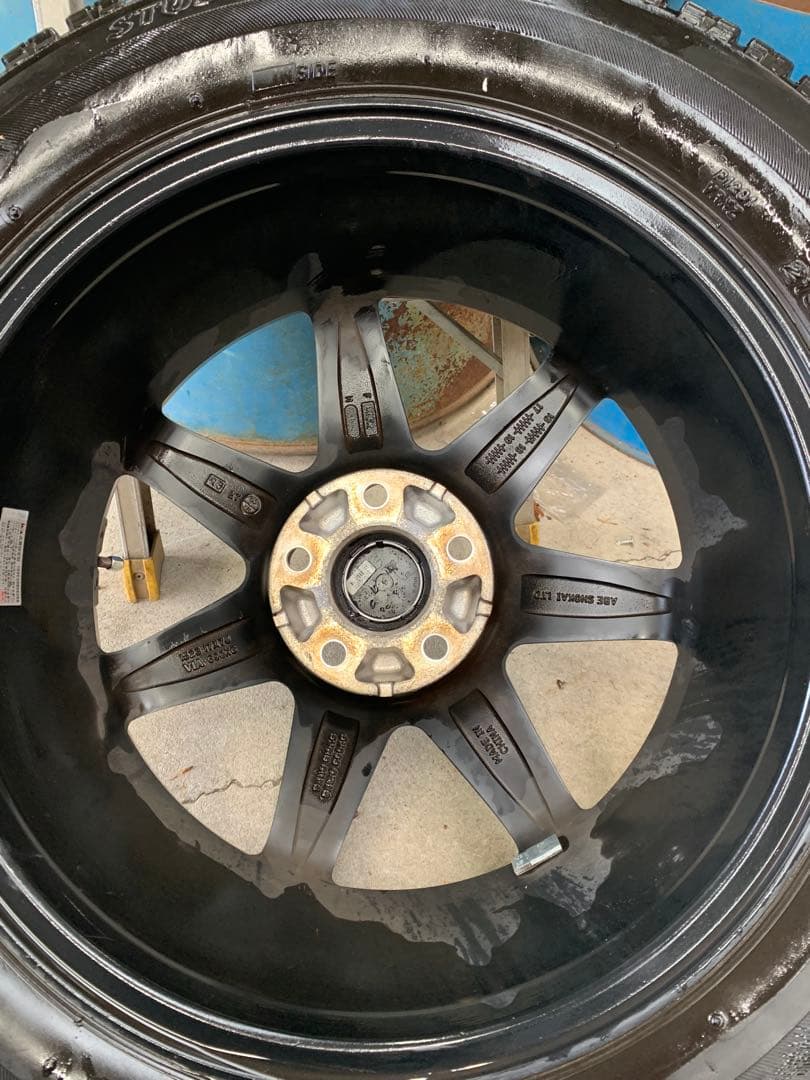 ブリザックスタッドレスタイヤホイール4本セット