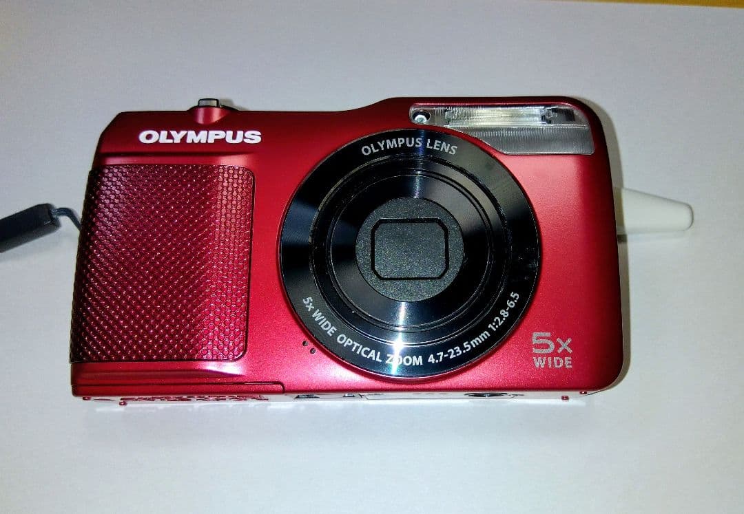 OLYMPUS VG-170 レッド 5倍光学ズーム