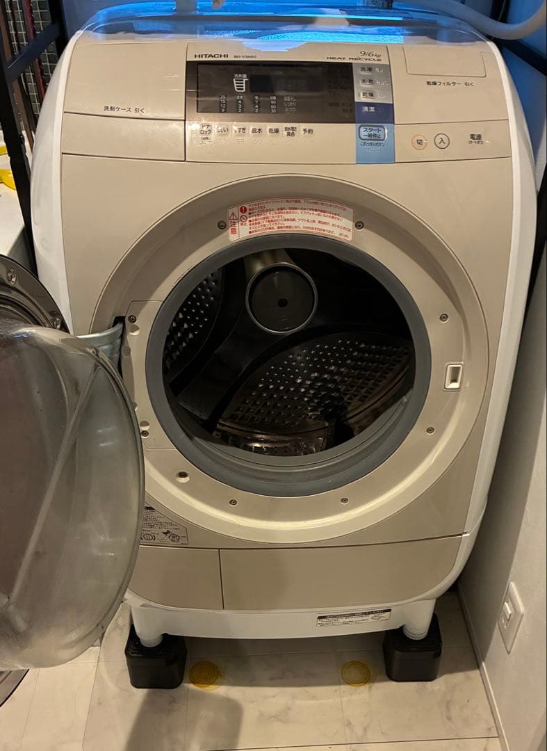 HITACHI ドラム式洗濯機 ビッグドラム 風アイロン