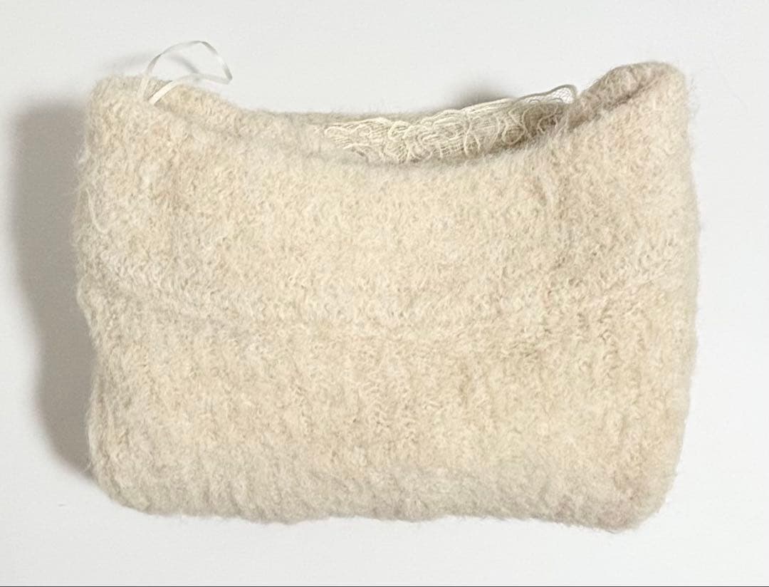 ZARA レースコンビニットセーター M エクリュ 新品