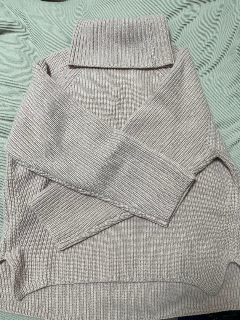 【新品未使用タグ付】anuans ニット　カシミヤ混