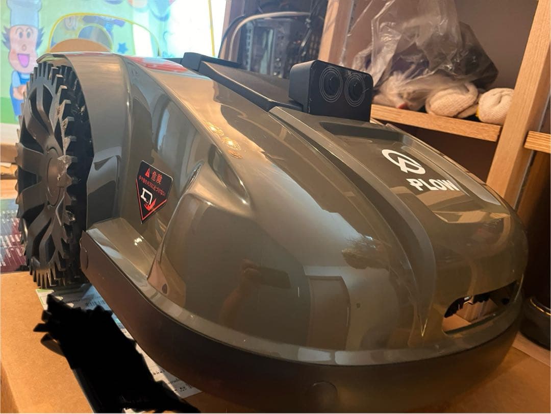 [ほぼ未使用] PLOW ロボット芝刈機 AGC210.スケジュール&遠隔操作