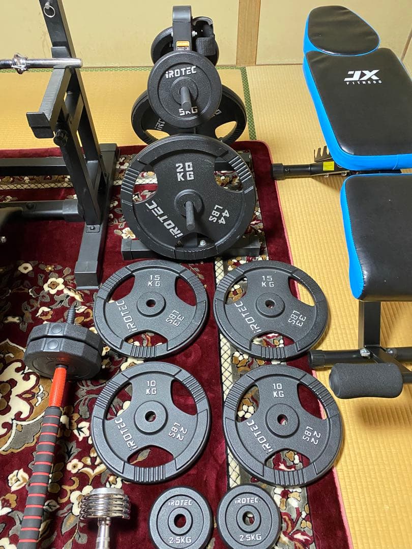 【引取限定】IROTEC（アイロテック）製 ホームジムトレーニングセット 多数