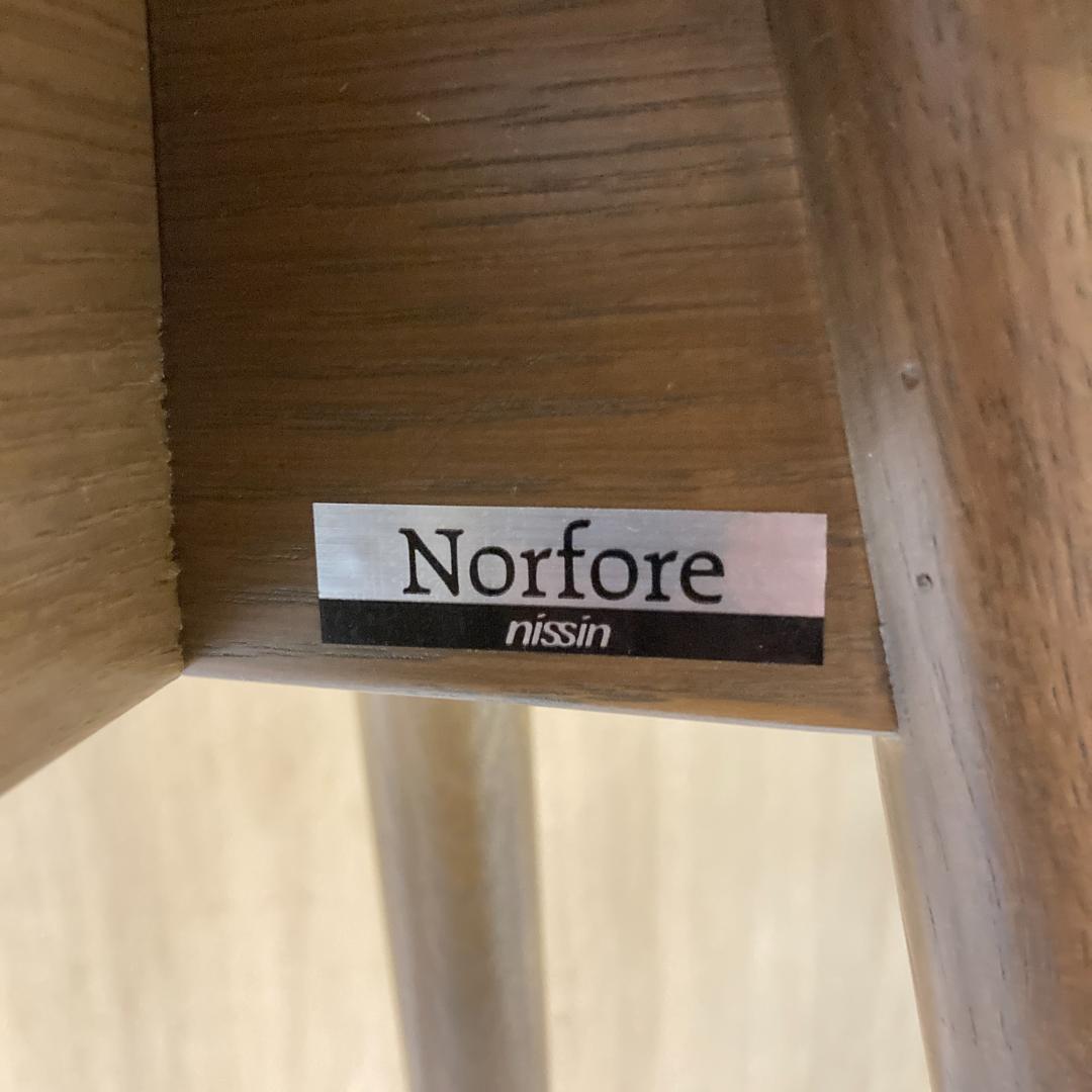 日進木工 Norfore カウンターチェア 2脚セット バー スツール 飛騨