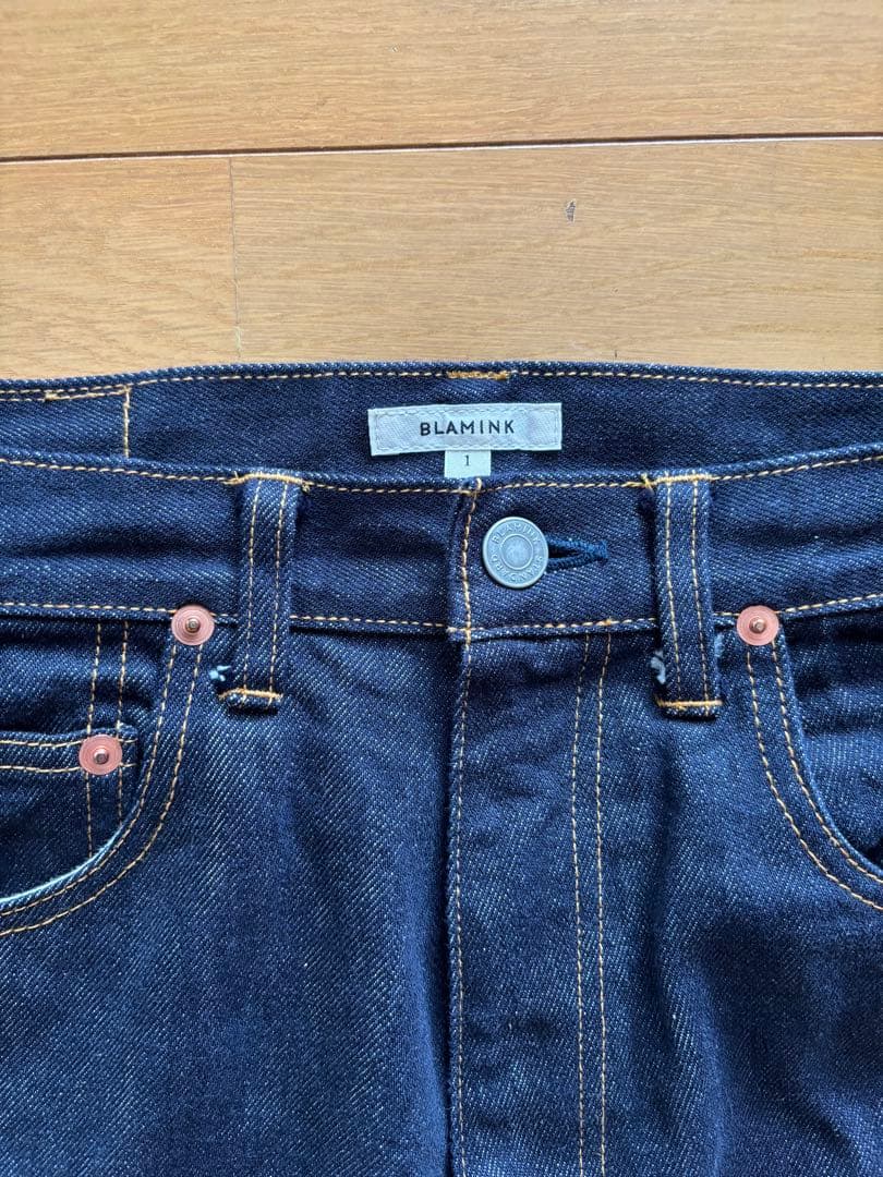 BLAMINK⭐️ブラミンク　5ポケットパンツ⭐️デニムパンツ⭐️美品
