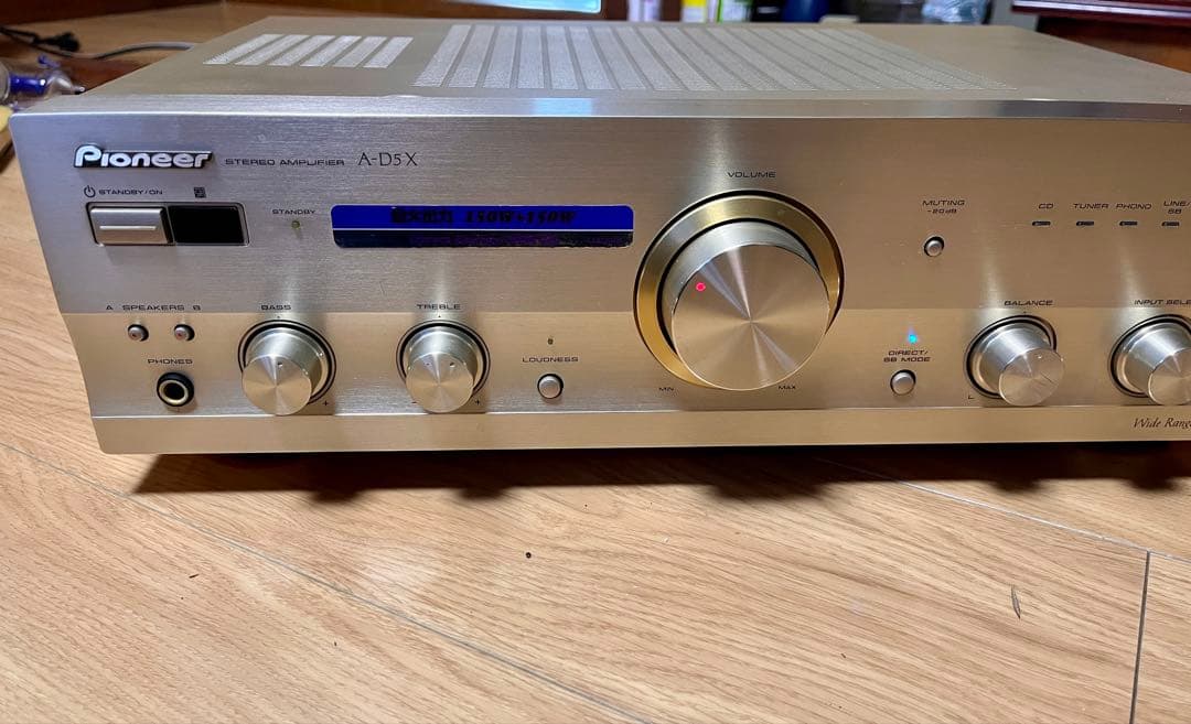 Pioneer A-D5X（プリメインアンプ 150W + 150W）