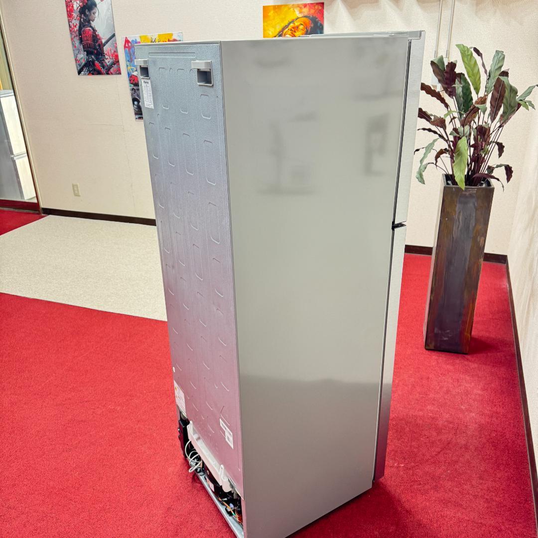 東京23区送料無料　美品ハイセンス2ドア冷蔵庫227L　洗浄/除菌済み