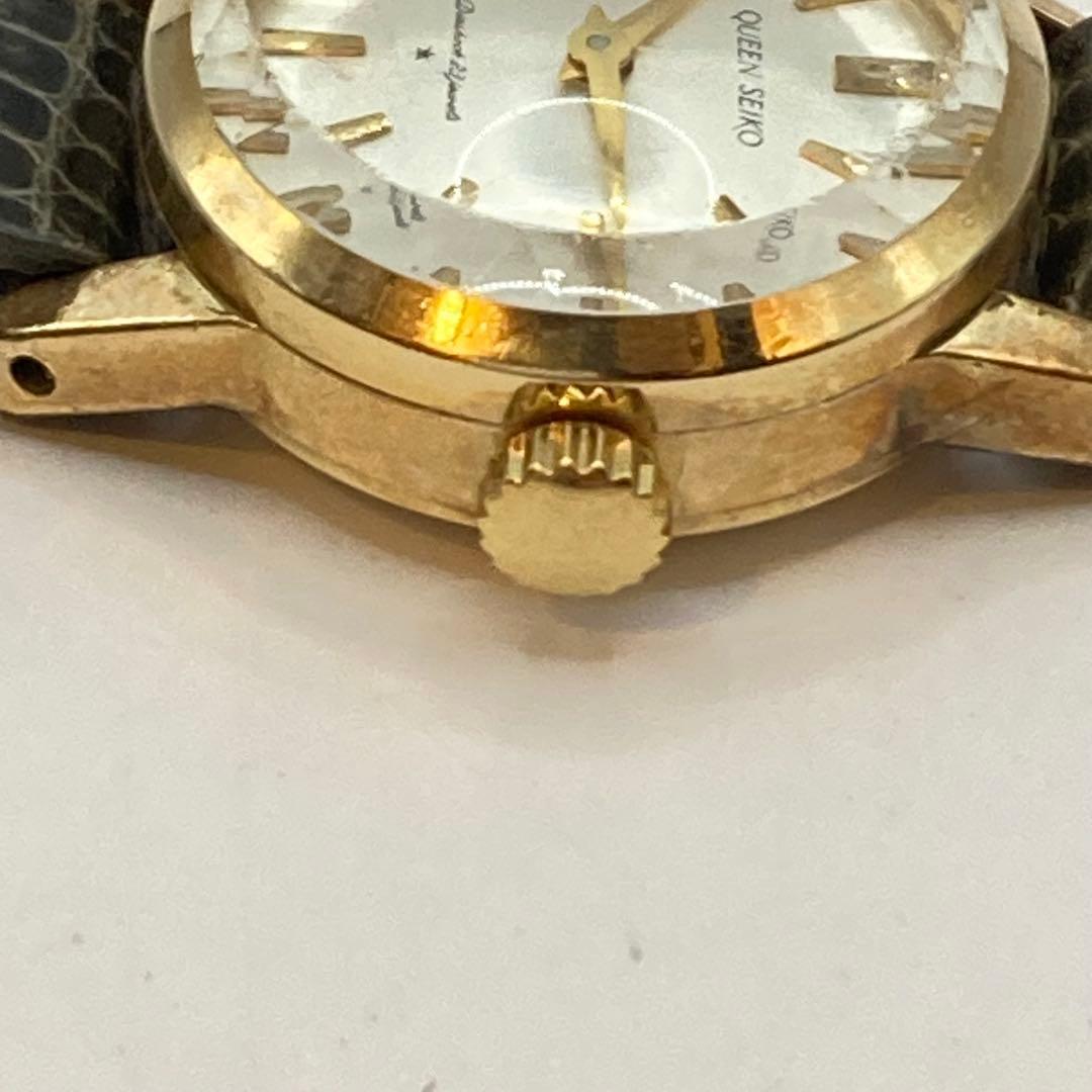 QUEEN SEIKO クイーンセイコー 手巻き 腕時計 23石 レディース