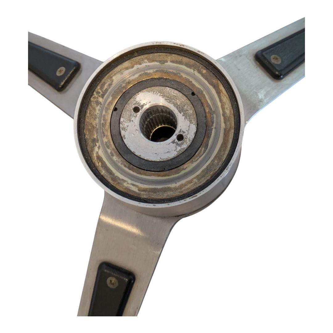 旧車 ウッドステアリング ハンドル ニッサンサニー