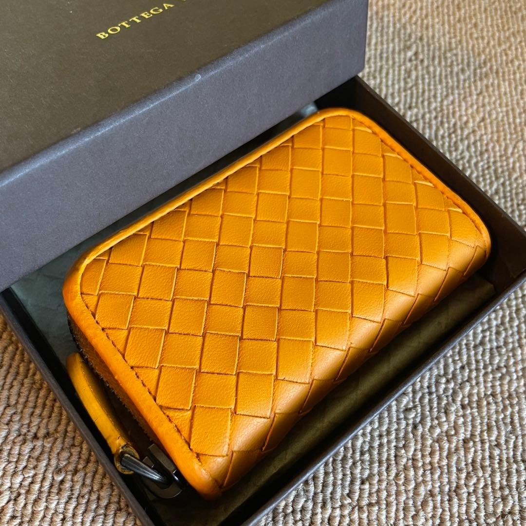 正規品⭐️極美品⭐️BOTTEGA VENETA 男女 財布　ボッテガ　ラウンド