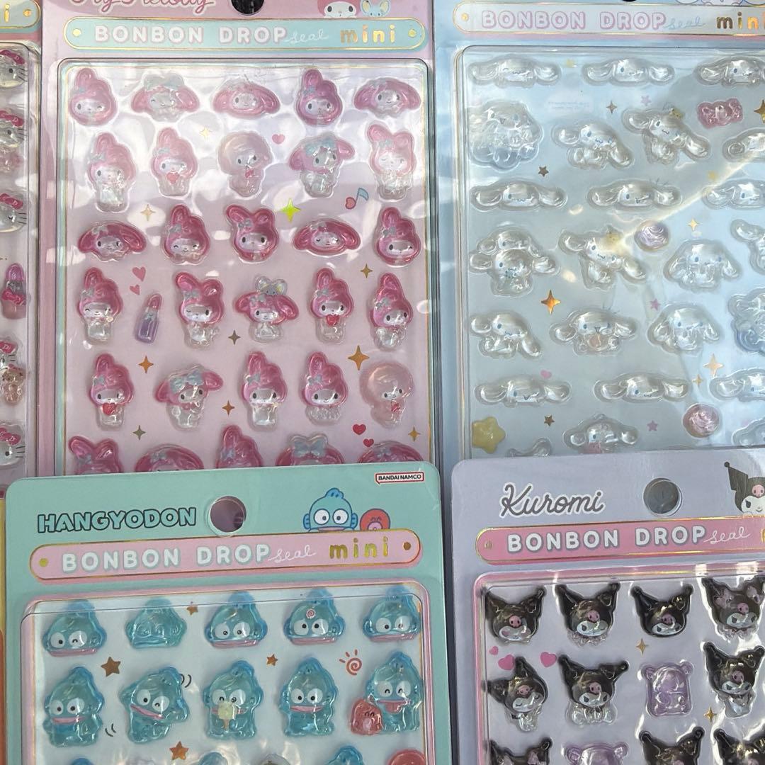 M*y様 【国内正規品】新作 サンリオ ボンボンドロップシール mini ボンド