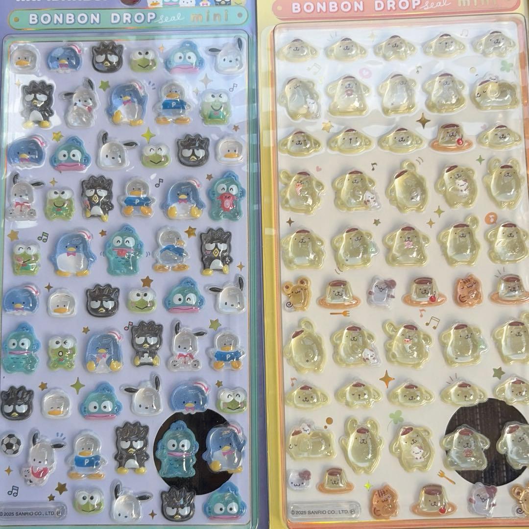 M*y様 【国内正規品】新作 サンリオ ボンボンドロップシール mini ボンド