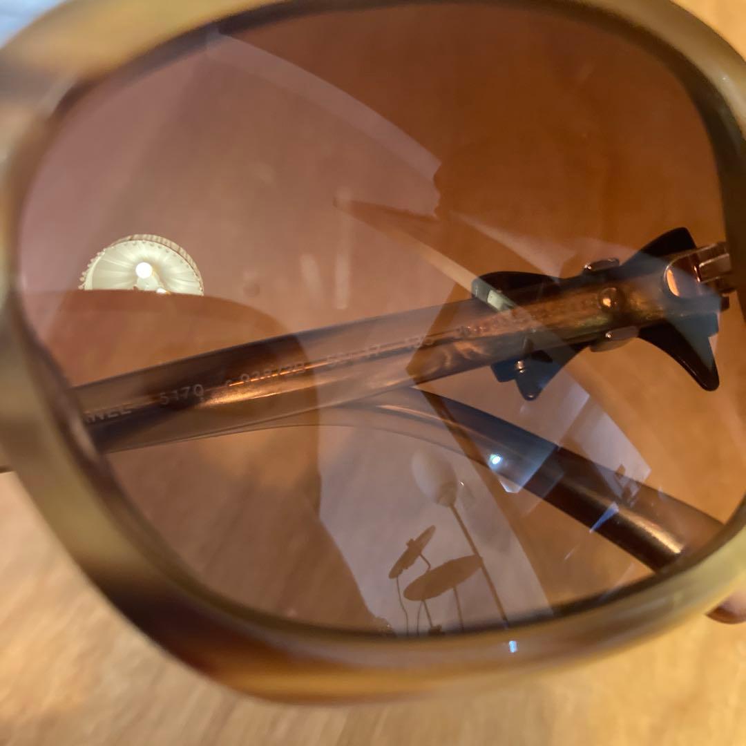 Chanel サングラス ブラウン