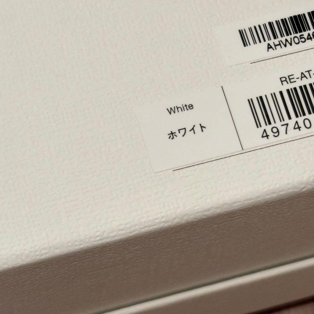 新品 ReFa ストレートアイロン プロ ホワイト RE-AT-02A