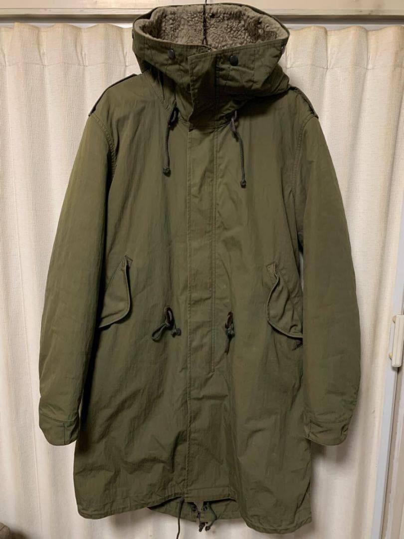 ATTACHMENT M-51 ボアライナー付 モッズコート サイズ3 カーキ