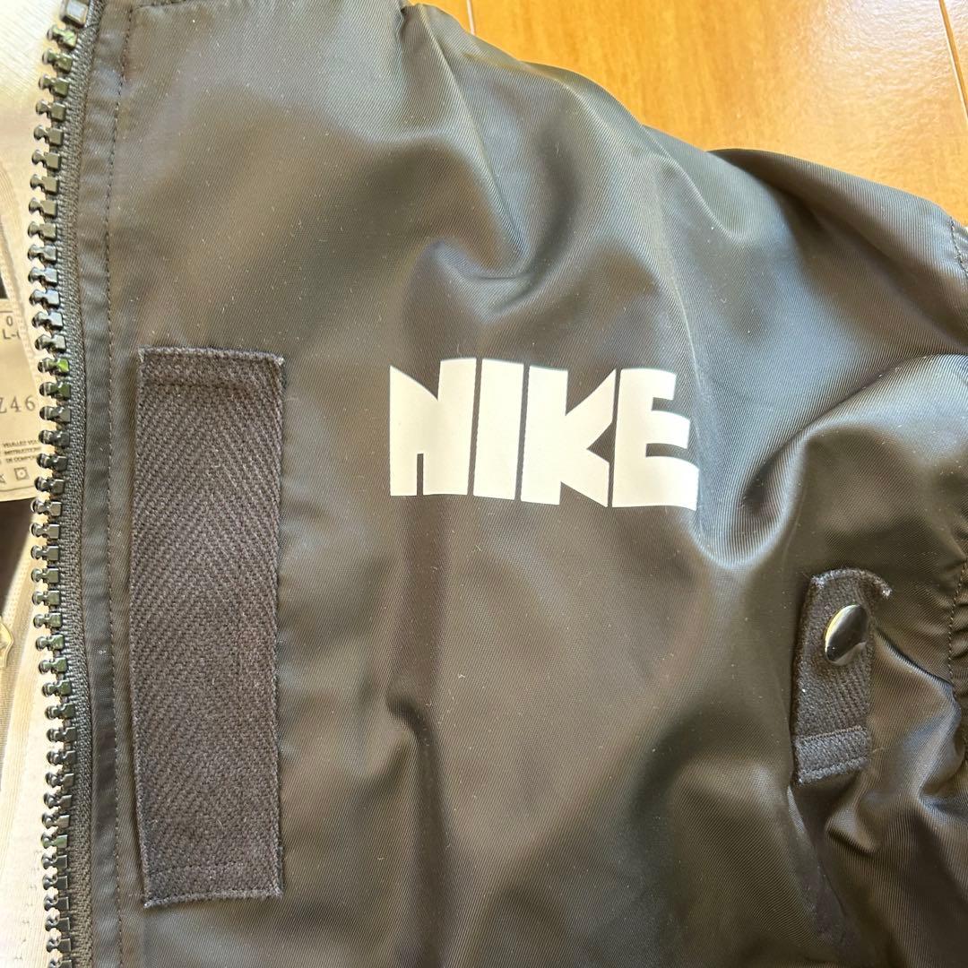 sacai×Nike Layered jacket MA-1 BLK L