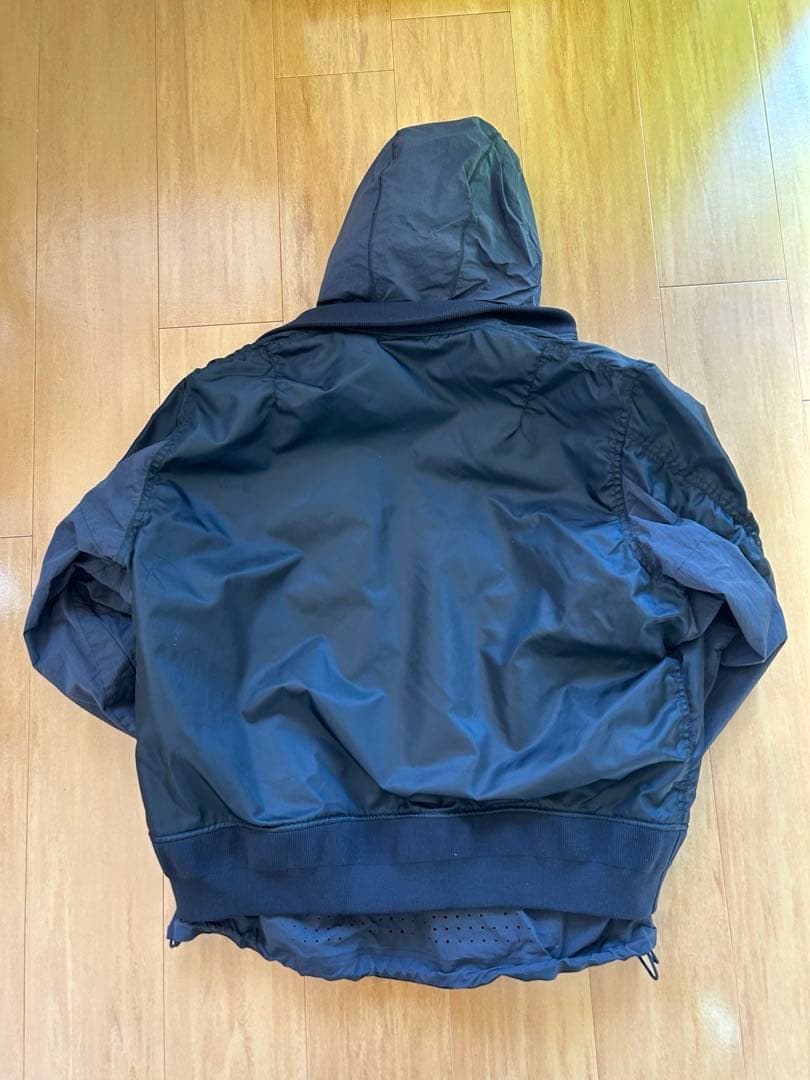 sacai×Nike Layered jacket MA-1 BLK L