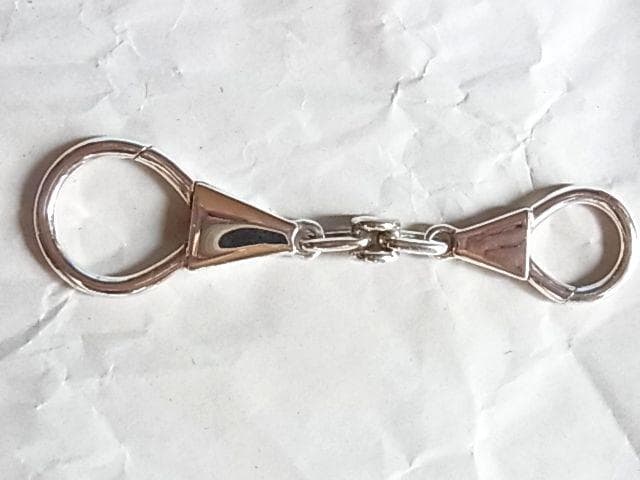 未使用品ティファニー キーホルダー キーリング キーチェーン SVシルバー925