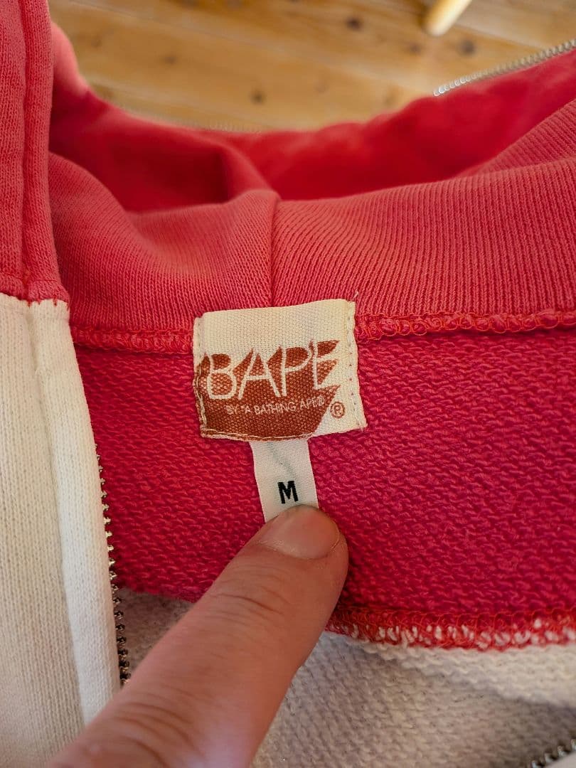 エイプ A BATHING APE フィッシュパーカー M