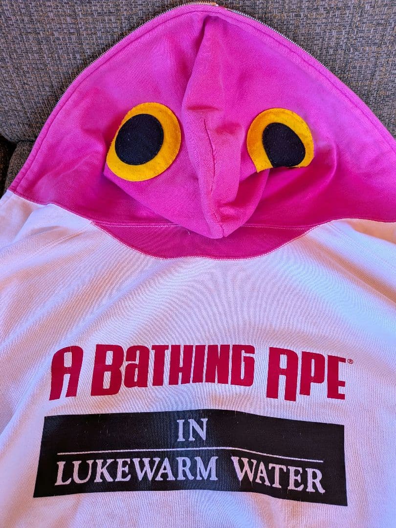 エイプ A BATHING APE フィッシュパーカー M