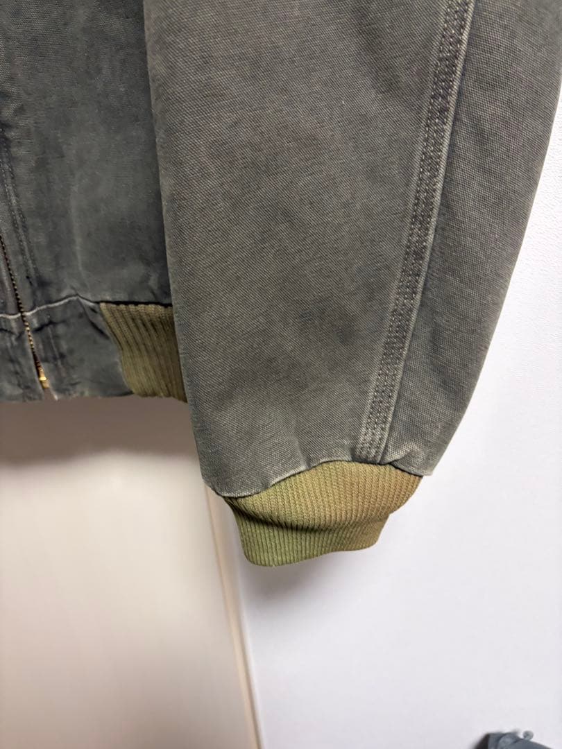 カーハートのアクティブジャケットJ130MOS モスグリーン　2000年代