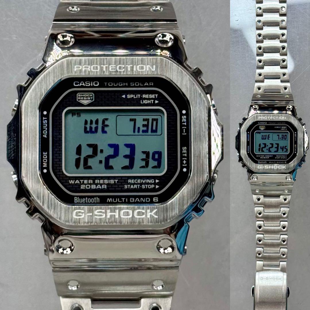 極美品 G-SHOCK GMW-B5000D Bluetoot電波ソーラー 稼働