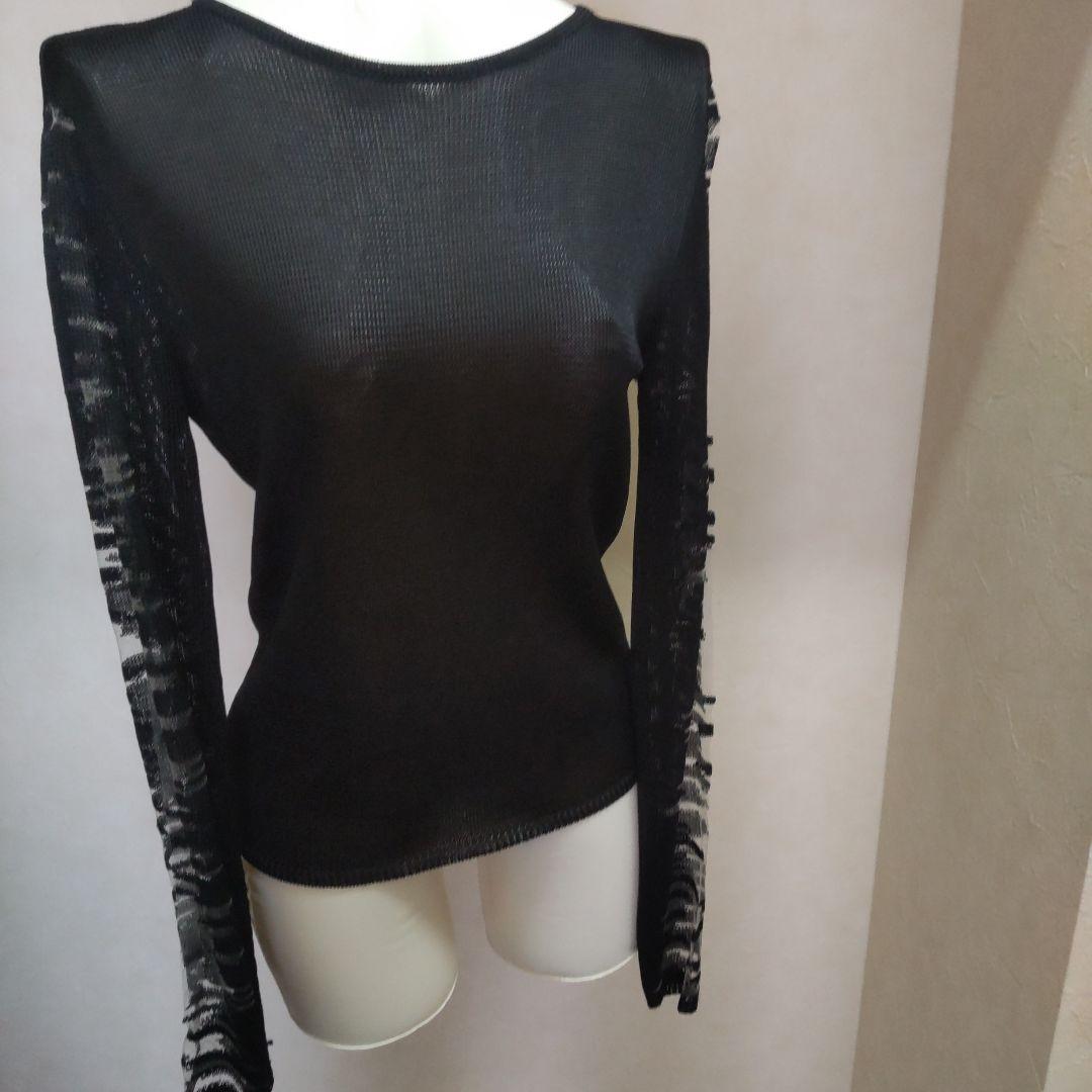 ヴェルサーチ ブラックニット