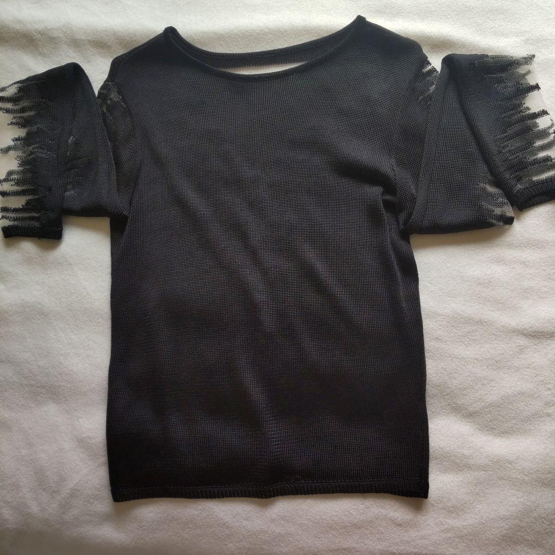 ヴェルサーチ ブラックニット