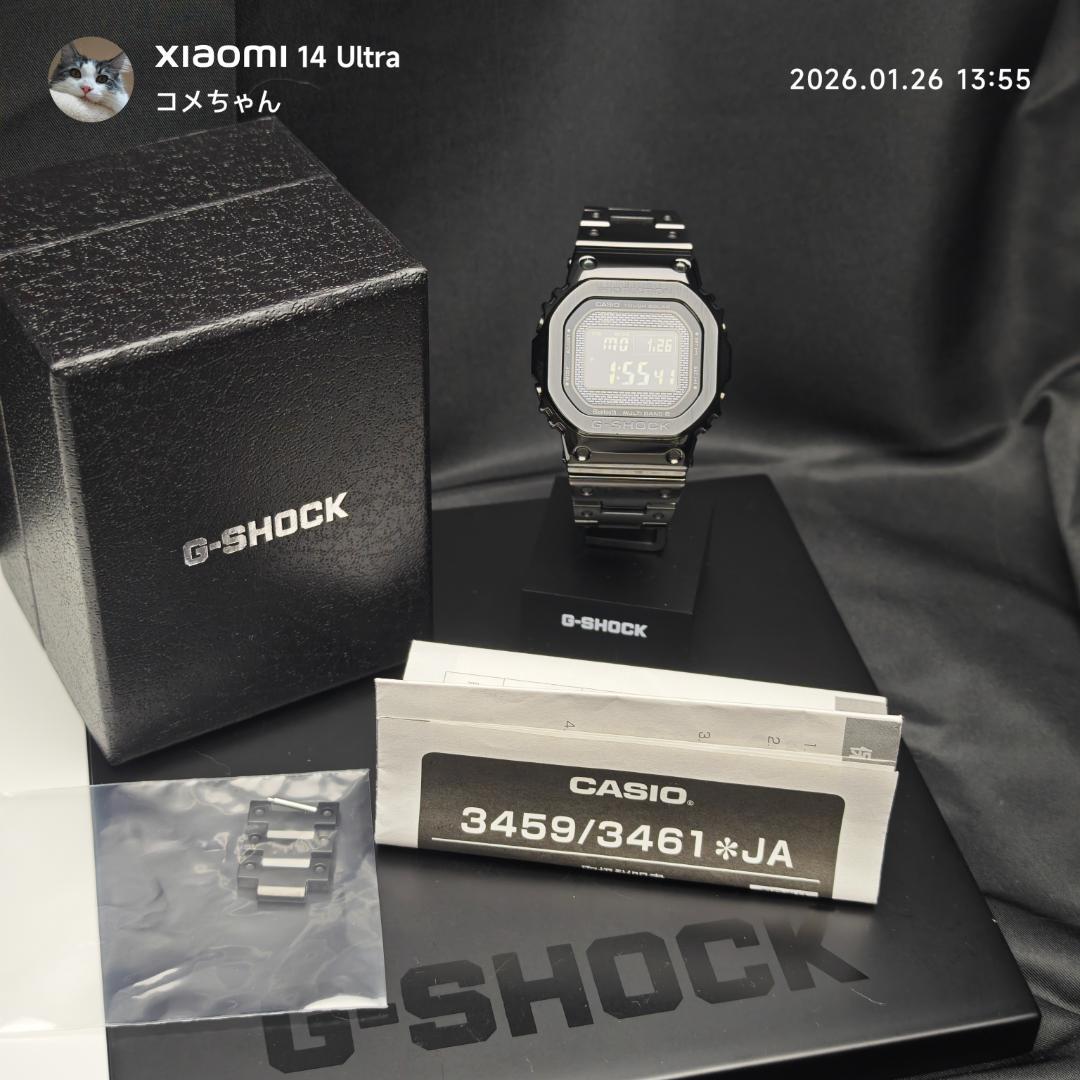 【良品】カシオ G-SHOCK　GMW-B5000GD-1JF
