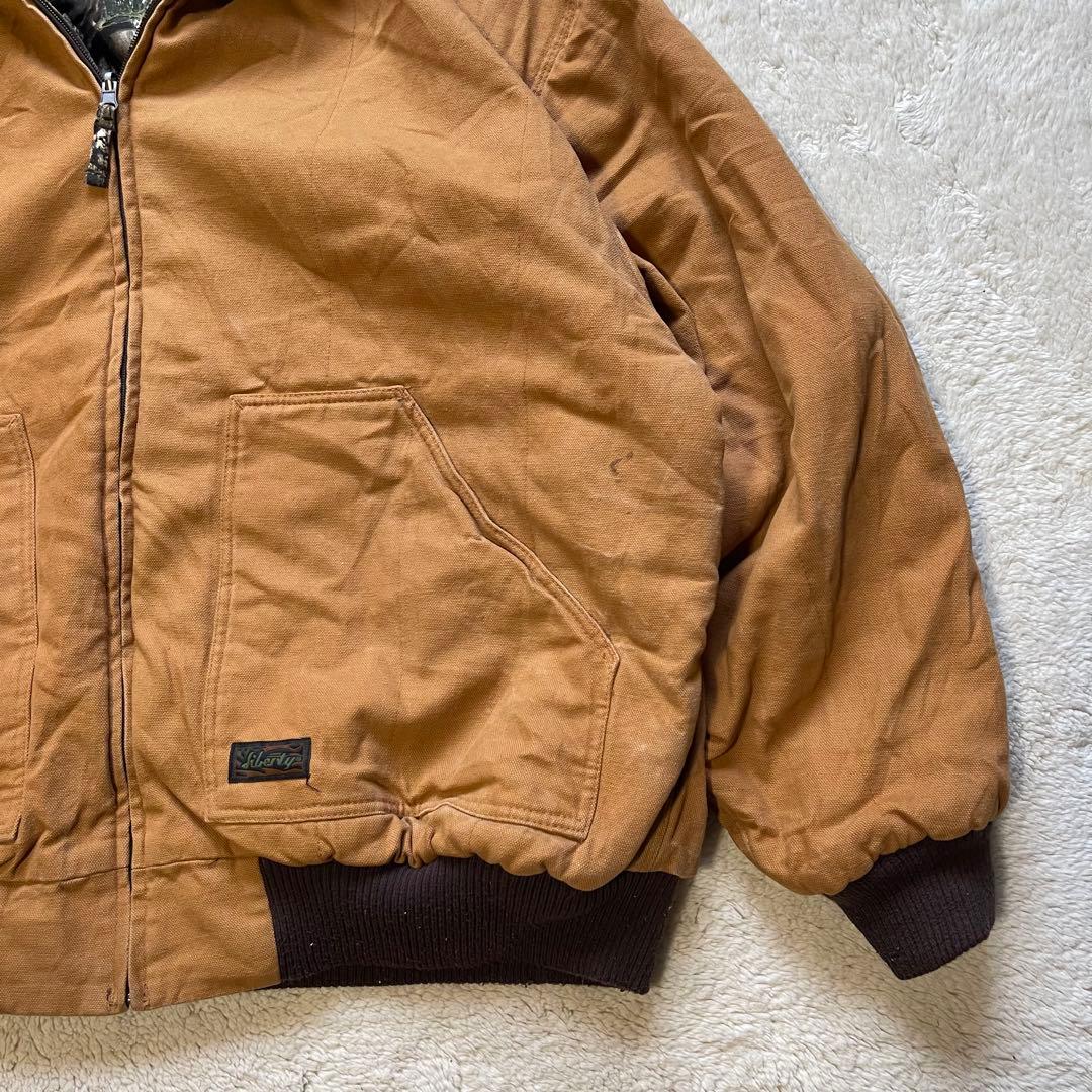 Vintage リバーシブル　リアルツリー　ダック　アクティブジャケット