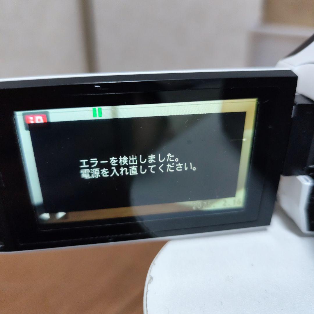 【ジャンク品】パナソニック 4K ビデオカメラ VX992M-W