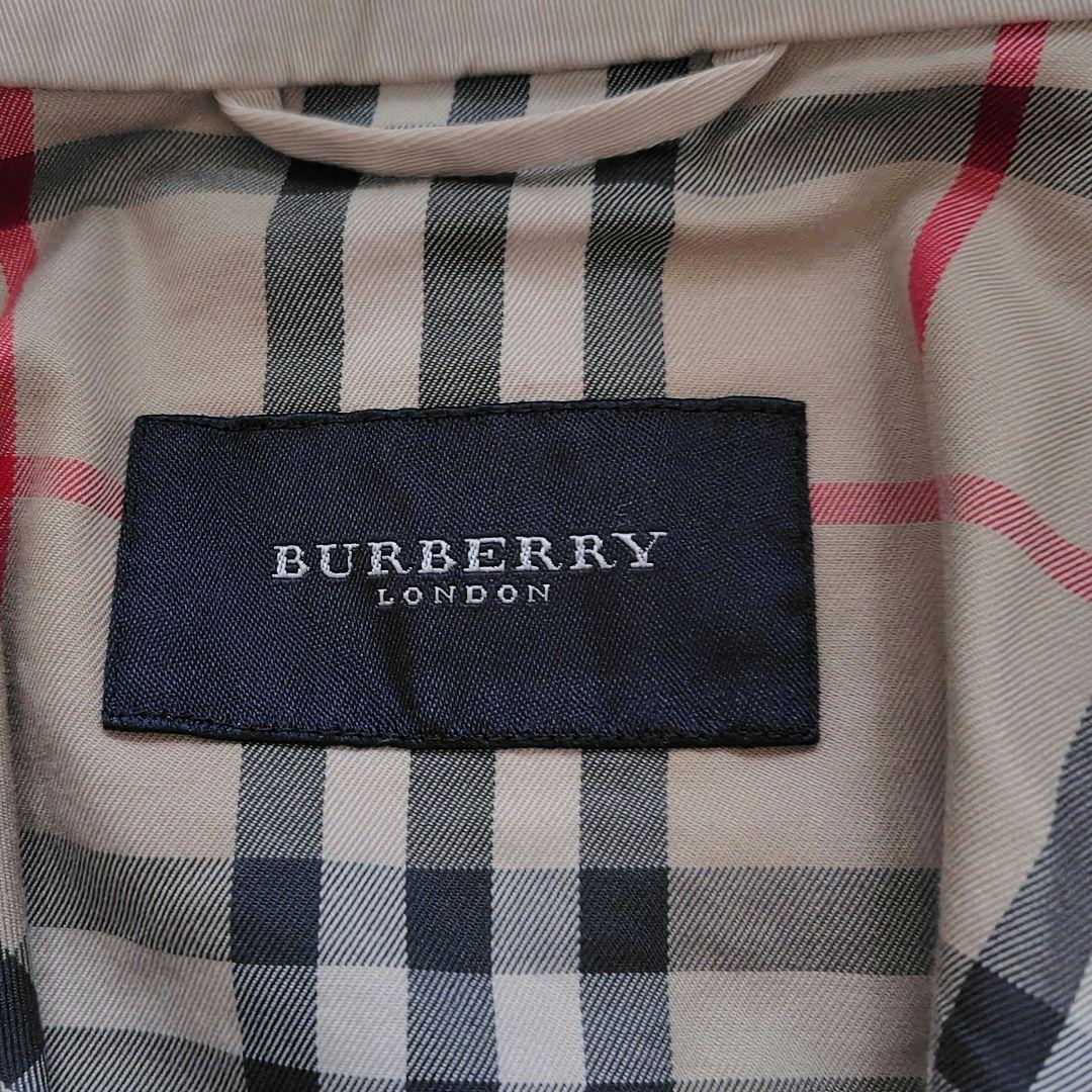 極美品　L　バーバリーロンドン　ブルゾン　メガチェック　刺繍　ホースロゴ