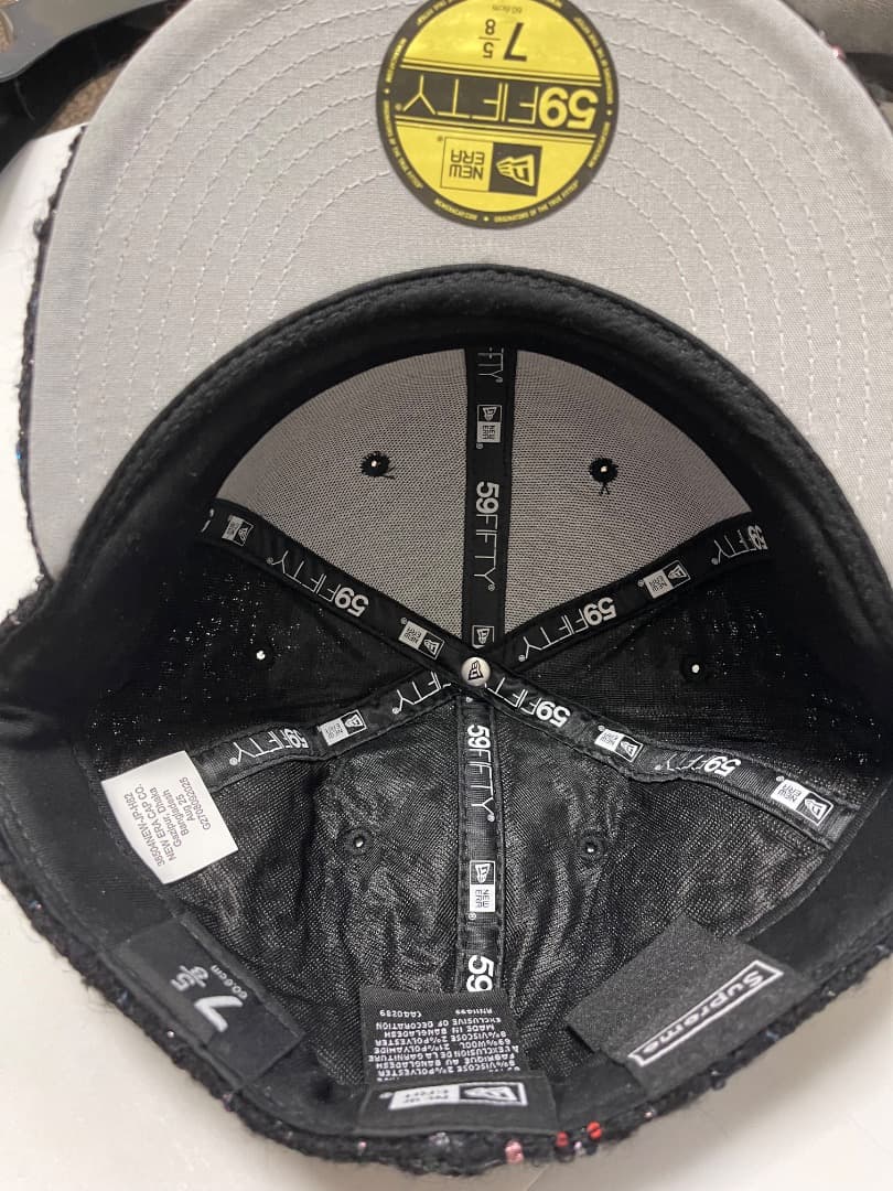 6*k様 Supreme Boucle Box Logo New Era 7 5