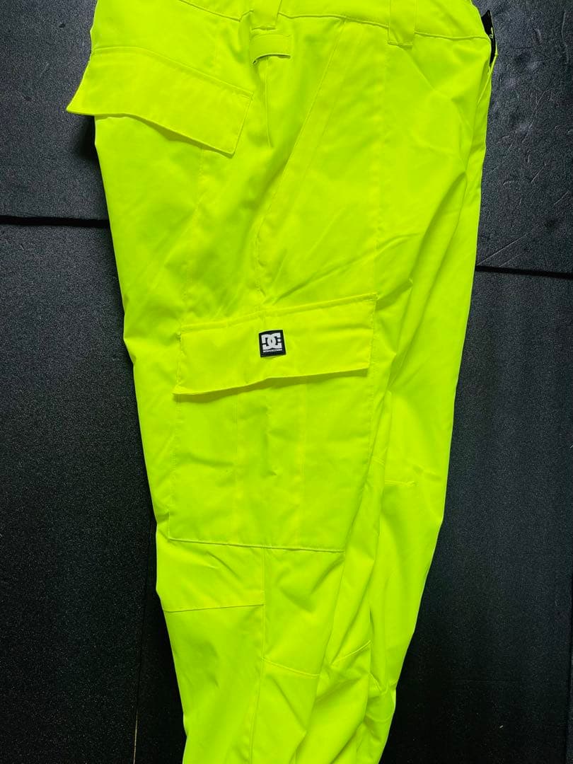 DC スノーボード 上下セット ホワイト/イエロー