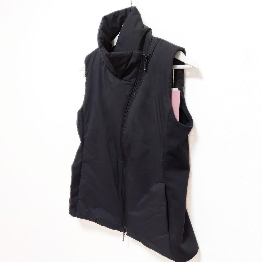 M Chacott 中綿ベスト 黒 未使用 ＊ バレエ ダンス ヨガ レディース