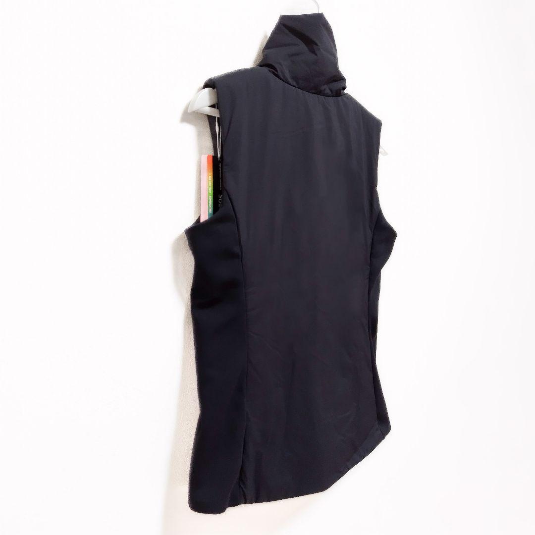 M Chacott 中綿ベスト 黒 未使用 ＊ バレエ ダンス ヨガ レディース