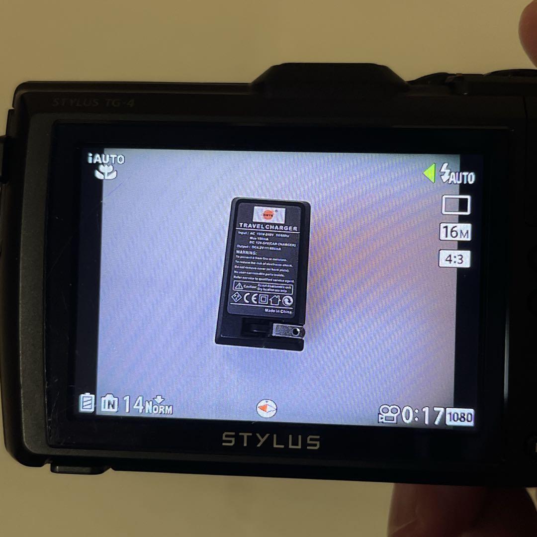 OLYMPUS Tough TG-4　ブラック　オリンパス