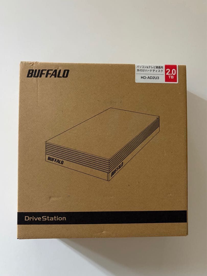 BUFFALO 外付けHDD 2.0TB