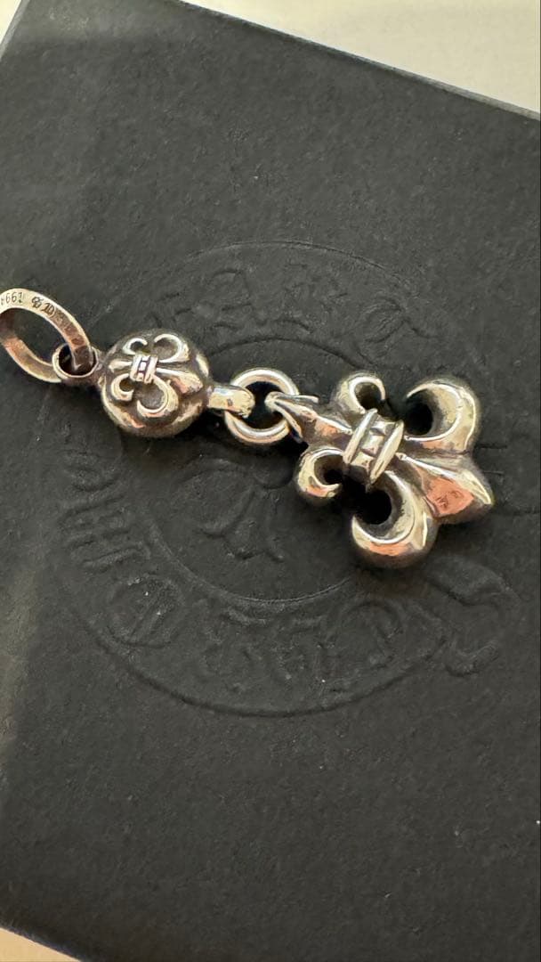 CHROME HERTSクロムハーツ ワンボールフレア ペンダント 正規品