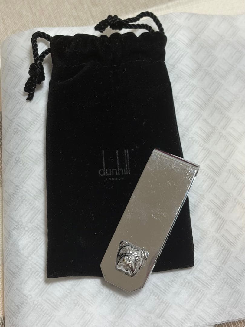 dunhill マネークリップカードケースセット　ブルドッグ　レア　ヴィンテージ