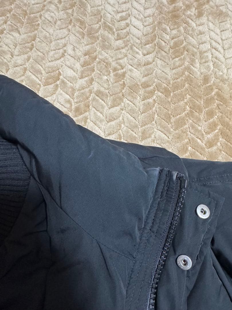 x-girl ブラック ダウンジャケット